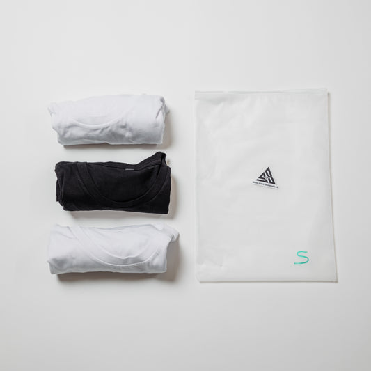 3/ PACK T-SHIRTS (W/B)